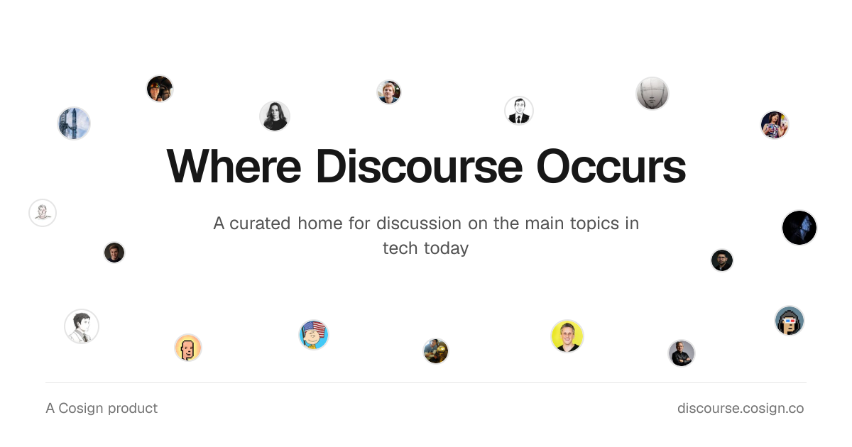 discourse.cosign.co image